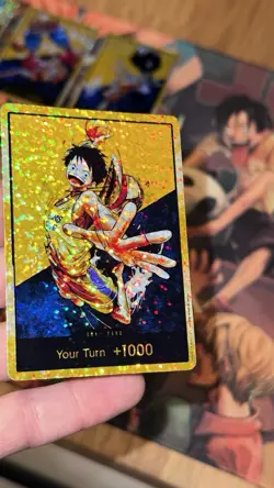 One Piece TCG Lakers NBA CUSTOM DON !! English Anime 10 Collectible Cards - Image 2