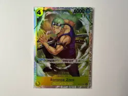 Roronoa Zoro SR OP15-113 ENGLISH ONE PIECE Card Adventure on KAMI’s Island OP15 - Image 1