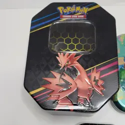 Pokemon Empty Tins Lot of 7 Collectible Storage Case Boxes Empty No Cards - Image 2