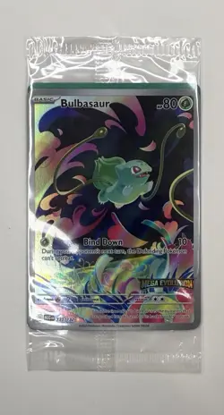 Bulbasaur - (Mega Evolution Stamped) 133/132 Miscellaneous Cards & Products Holo - Image 1
