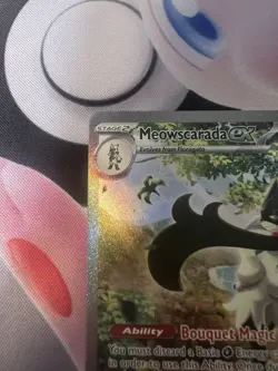 Pokemon Card Meowscarada ex 256/193 Paldea Evolved Special Illustration Rare NM - Image 4