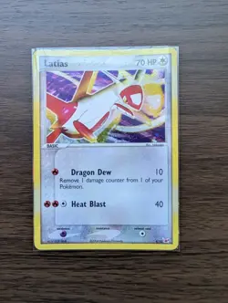 Pokemon TCG EX Trainer Kit Latias 4/10 Holo Rare Promo Card - Image 1