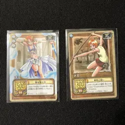 One Piece Carddass Hyper Battle Nami Parallel 19-Card Set Vintage Japanese - Image 5