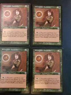 4x SILVERGLADE PATHFINDER MERCADIAN MASQUES NM MTG MAGIC THE GATHERING Playset * - Image 3
