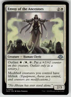 Envoy of the Ancestors Uncommon Modern Horizons 3 23 MTG Near Mint 2024 - Image 1