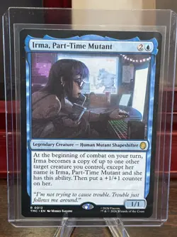 Irma, Part-Time Mutant MTG TMNT 12 Commander: Teenage Mutant Ninja Turtles NM - Image 1