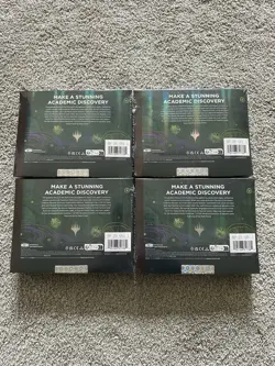 Magic The Gathering Secrets of Strixhaven Collector Booster Omega **LOT OF 4** - Image 2