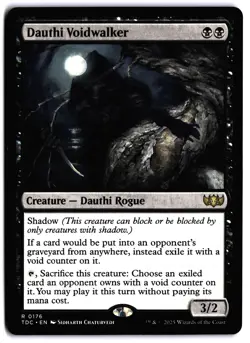 Dauthi Voidwalker NM TDC Commander: Tarkir: Dragonstorm MTG - Image 1