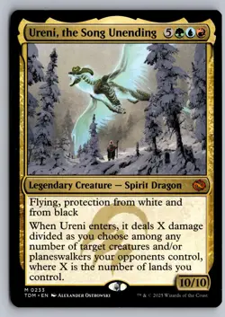 Ureni, the Song Unending 233 Tarkir: Dragonstorm Magic: The Gathering NM/M - Image 1