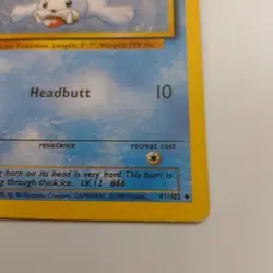 MP Pokemon TCG Seel Base Set 1st Edition 41/102 - Image 4