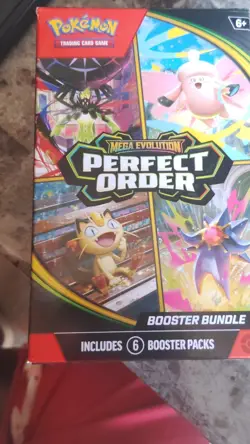 Pokemon Mega Evolution Perfect Order Booster Bundle 6 Packs English 2026 - Image 2