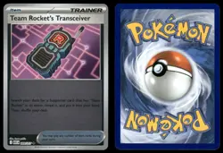 TEAM ROCKET'S TRANSCEIVER 209/217 ME: ASCENDED HEROES REVERSE HOLO POKEMON NM - Image 1