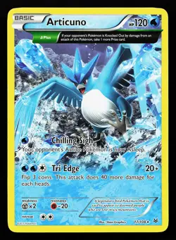 Articuno 17/108 Rare Roaring Skies Pokemon Card - Image 1
