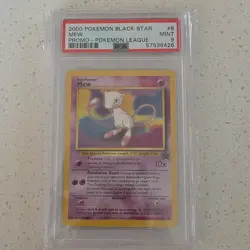 Pokemon Mew Wotc Promo PSA 9 Promo 08/53 2000 Pokemon League English - Image 1