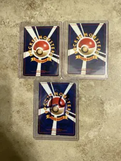 3 Pokemon Japanese Vintage Holo Lot - Image 2