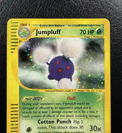 Pokemon Jumpluff Holo Rare Aquapolis H13/H32 2002 With Swirl🌀 LP - Image 2