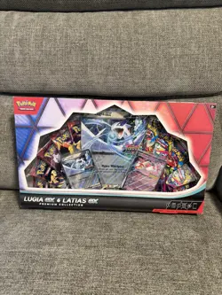 Pokemon Lugia ex Latias ex Premium Collection Mega Evolution IN HAND Hot New - Image 1