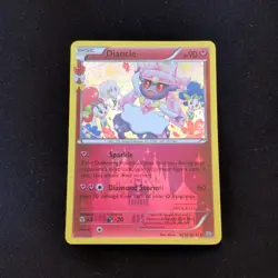 Pokemon Diancie Generations Radiant Collection Reverse Holo Uncommon HP90 - Image 1