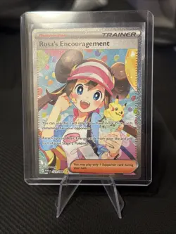 Pokemon Rosa’s Encouragement SIR 123/088 Perfect Order Holo NM Full Art - Image 1