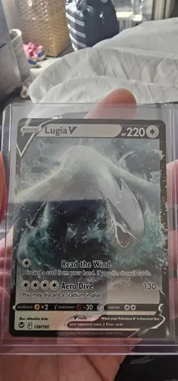 Lugia V - 138/195 Silver Tempest Ultra Rare Pokemon - NM - Image 1