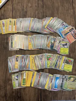 Etb Box Of Bulk Exlusively Holo And Reverse Holo Pokemon Cards - Varying Eras - Image 2