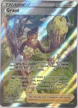 Pokemon Grant Trainer-Supporter GG62/GG70 Crown Zenith Ultra Rare Full Art Holo - Image 1