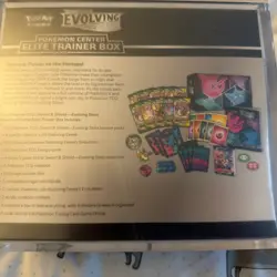 Pokemon TCG Evolving Skies Pokemon Center Elite Trainer Box ETB Sealed - Image 2