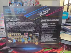 Nintendo Pokemon TCG Crown Zenith Elite Trainer Box Plus - 12 Packs 820650851872 - Image 2
