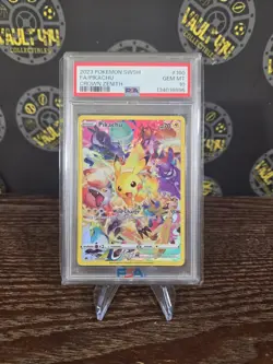 FA/PIKACHU CROWN ZENITH POKEMON SWORD AND SHIELD CROWN ZENITH 2023 160 PSA 10 - Image 1