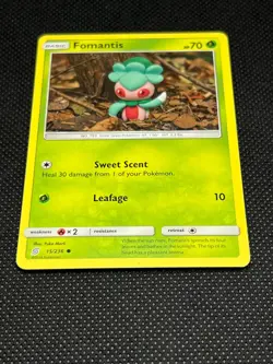 Pokemon Tcg Fomantis 15/236 Unified Minds Non Holo - Image 2