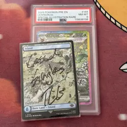 PSA 8 Leafeon Ex 144 Pokemon Single, Prismatic Evolutions Near Mint - Image 3