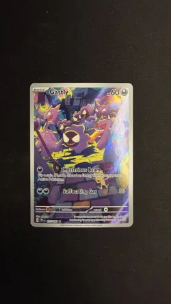 Pokemon TCG Gastly Scarlet & Violet Temporal Forces 177/162 - Image 1