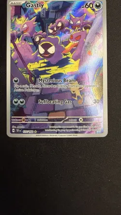 Pokemon TCG Gastly Scarlet & Violet Temporal Forces 177/162 - Image 3