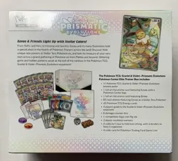 Pokemon TCG Prismatic Evolutions Pokemon Center ETB Elite Trainer Box - SEALED - Image 2