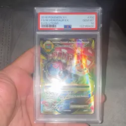 PSA 10 2016 Pokemon XY Evolutions M Venusaur EX 100/108 Full Art Holo - Image 1