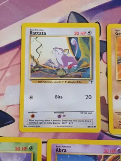 Pokemon Karten Sammlung 5 x Karten Legendary Set Pokemon TCG Vintage 2002 - Image 2