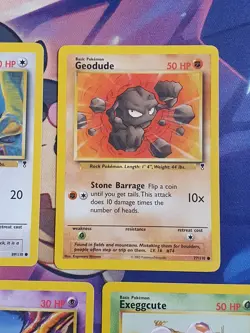 Pokemon Karten Sammlung 5 x Karten Legendary Set Pokemon TCG Vintage 2002 - Image 3