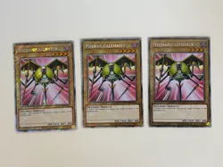 Yugioh Mechanicalchaser x 3 - 1st Edition Platinum Secret Rare NM - Free Holo A - Image 1