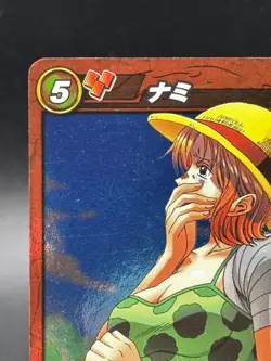Nami 06/85 SR Foil Miracle Battle Carddass Japanese Bandai One Piece - Image 2