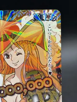 Nami OPR 26/54 Holo Prism Miracle Battle Carddass Japanese Bandai One Piece - Image 3