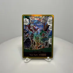 One Piece CCG - OP14 Egghead Gold DON - The Azure Sea's Seven NM/M - Image 1