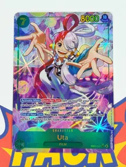 Uta SEC Alt Art (AA) EB03-061 Secret Rare Heroines Edition One Piece CCG - Image 1