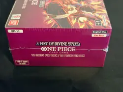 One Piece: A FIST OF DIVINE SPEED OP-11 Booster Box English - Asia - SEALED - Image 2
