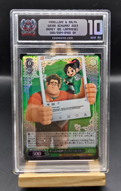 2023 Disney Weiss Schwarz Japanese - VANELLOPE & RALPH - Gem Mint - 100 ANNIVERS - Image 1
