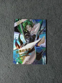 CCG WAIFU CARD GODDESS CARNIVAL SSR-027 TERRIBLE TORNADO/Tatsumaki ONE PUNCH MAN - Image 1