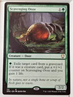 Scavenging Ooze - Commander: Phyrexia - Magic the Gathering MTG Nice! - Image 1