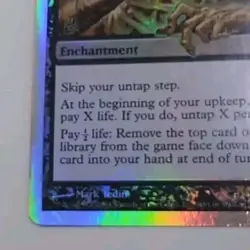 Necro-Impotence Foil Unhinged 60/140 GEM MINT Magic: the Gathering MTG - Image 5