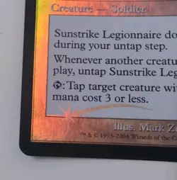 Sunstrike Legionnaire FOIL 22/145 MTG Magic The Gathering White MINT - Image 5