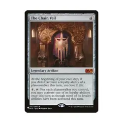 WOTC MtG The List The Chain Veil (MR) NM - Image 1