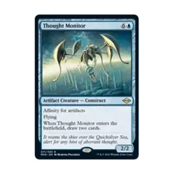 WOTC MtG Modern Horizons 2 Thought Monitor (R) (Foil) NM - Image 1